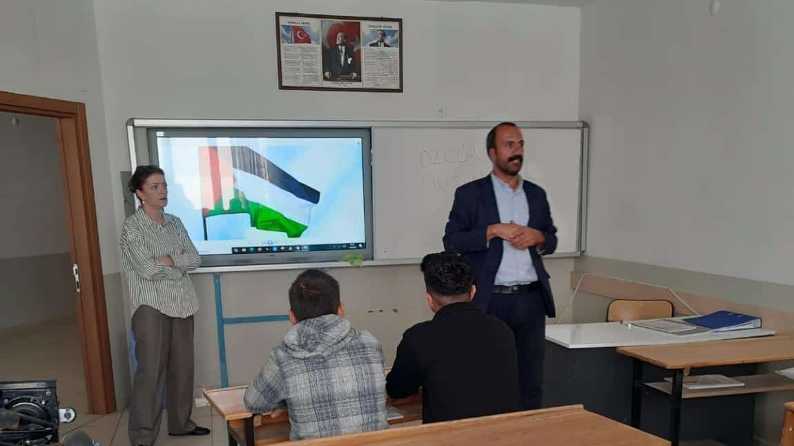 MERKEZİMİZDE FİLİSTİN FARKINDALIĞI